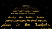 A long time ago... A long time ago...